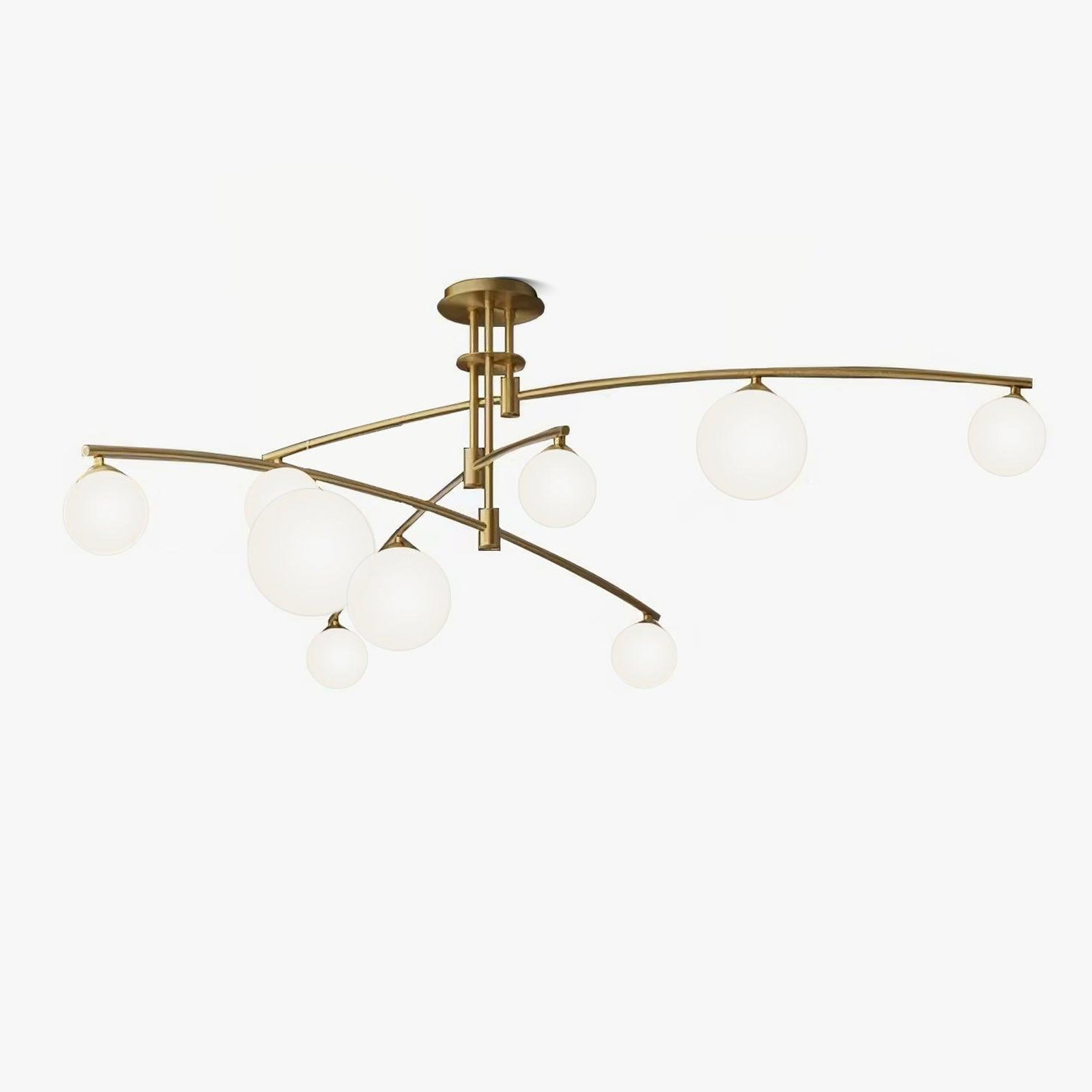 Modern Long Arm Chandelier - Lumpaz