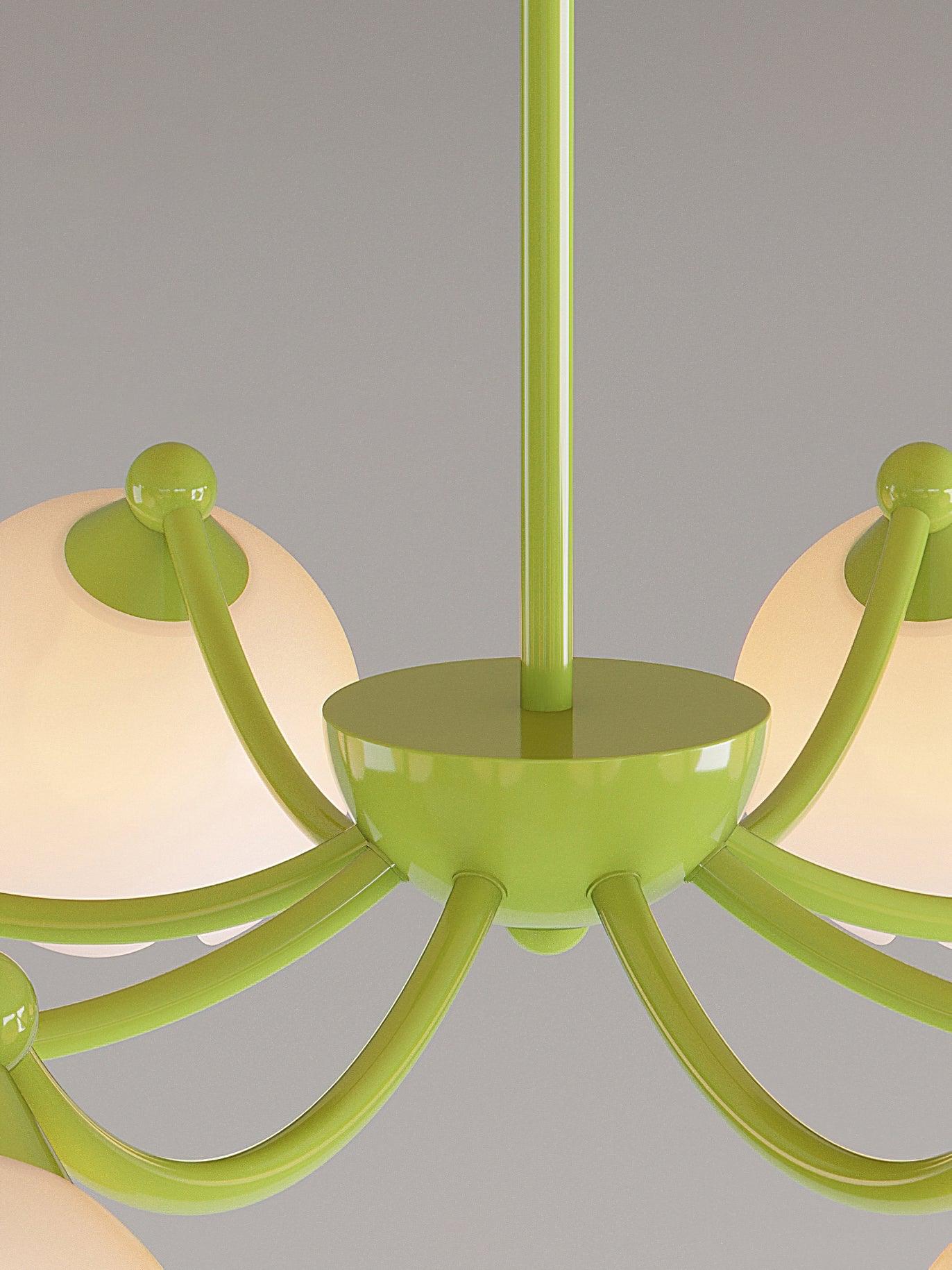 Murano Cream Chandelier - Lumpaz