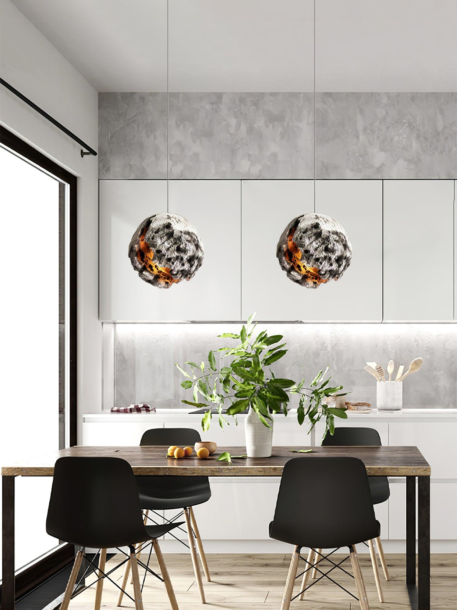Irregular Planet Pendant Lamp - Lumpaz