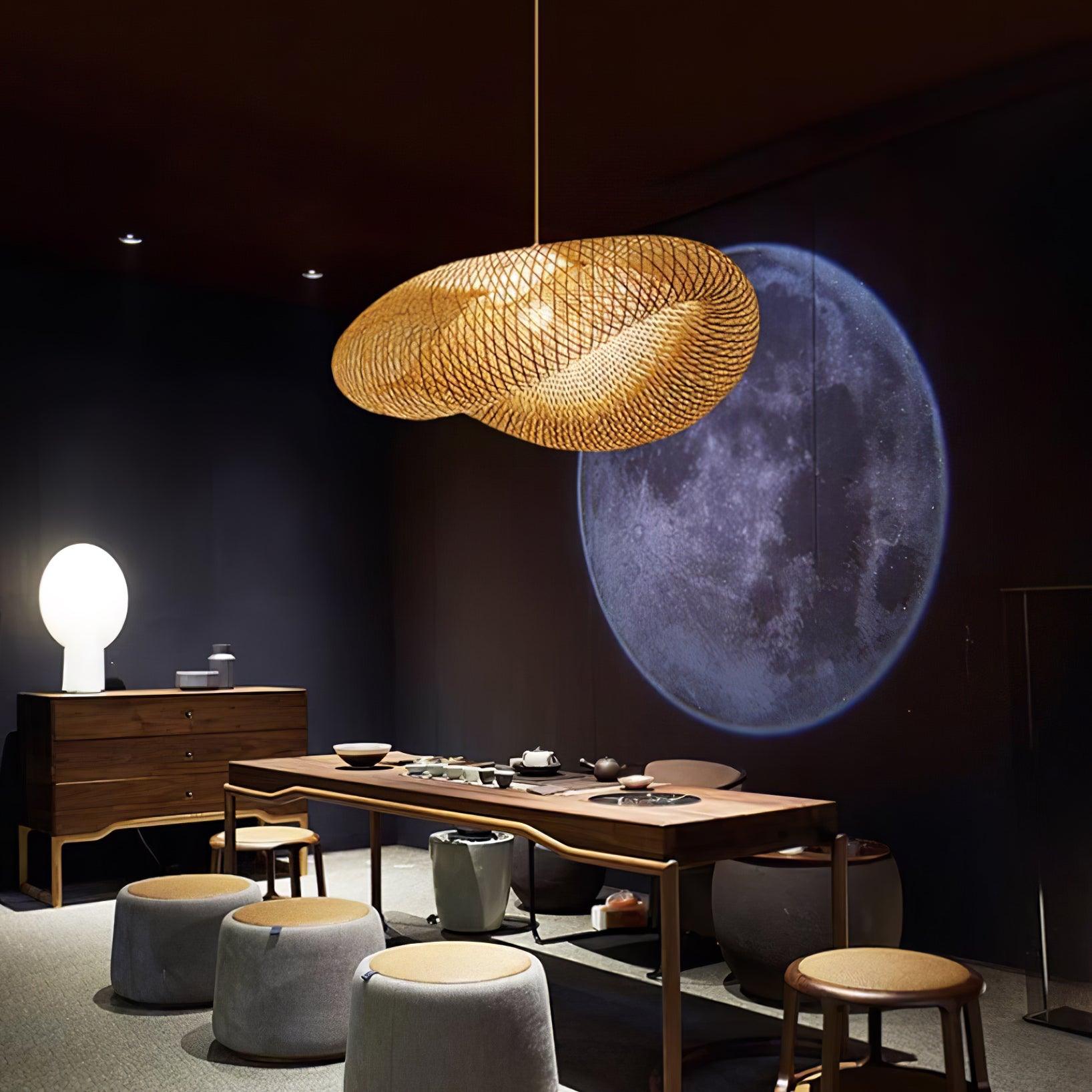 Bamboo Weaving Pendant Lamp - Lumpaz