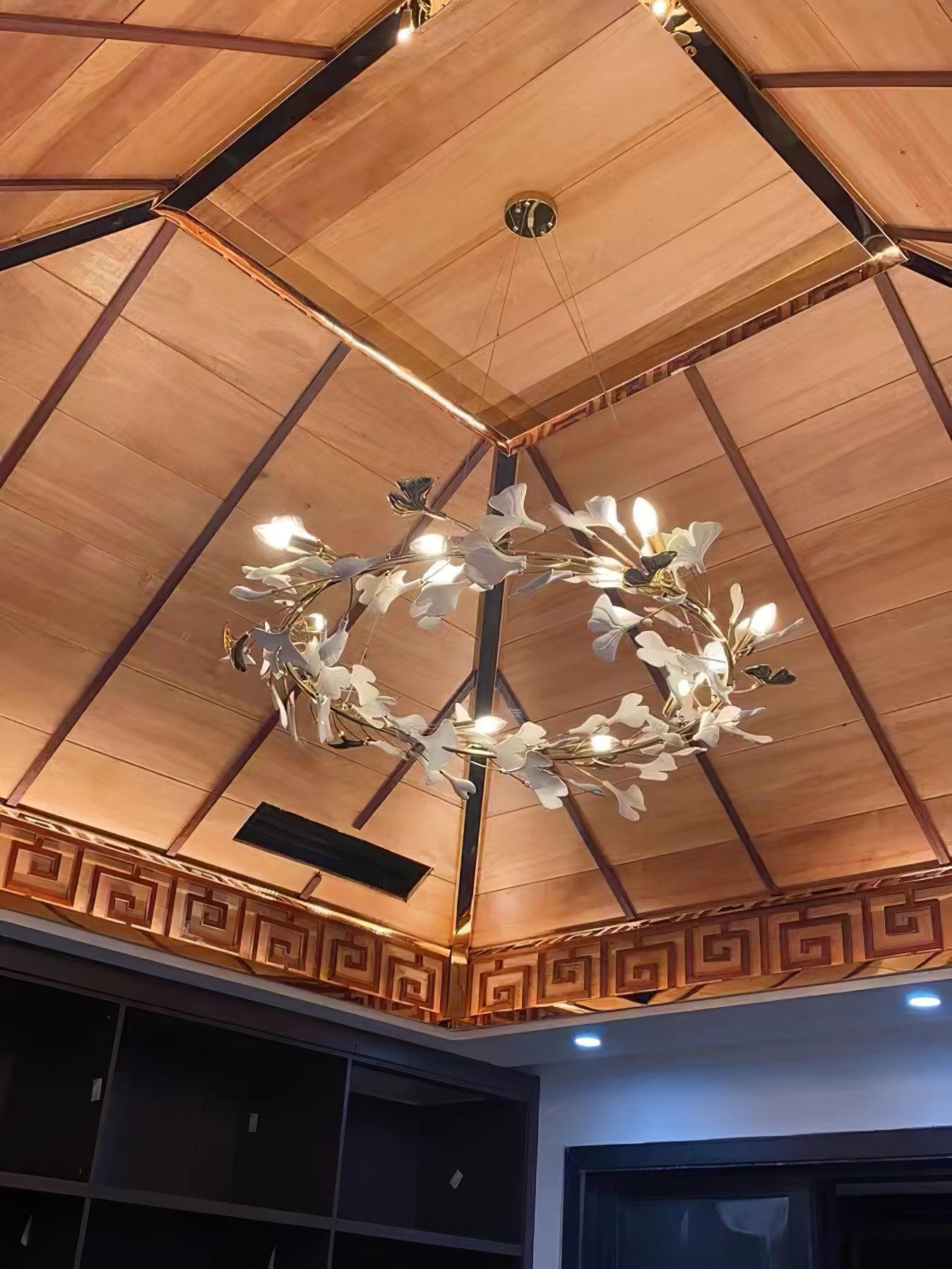 Gingko Chandelier U - Lumpaz