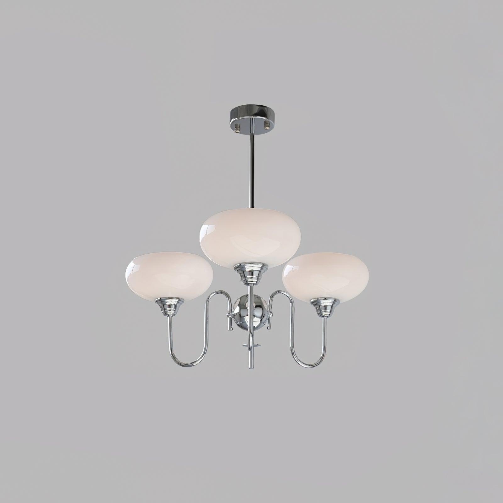 Creamy Persimmon Chandelier - Lumpaz