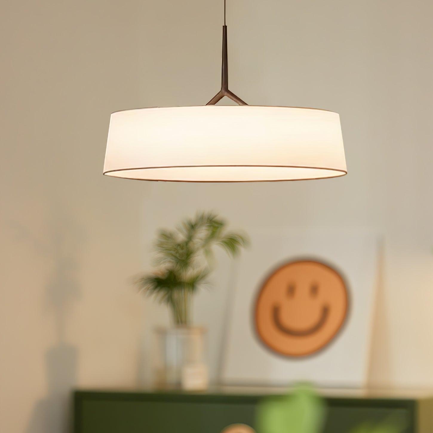 Paper Glow Circular Pendant Lamp - Lumpaz