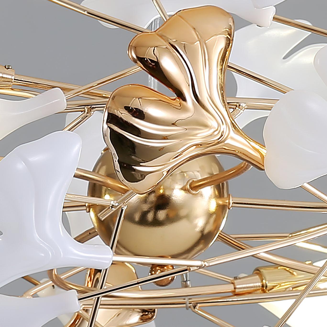 Gingko Chandelier H - Lumpaz