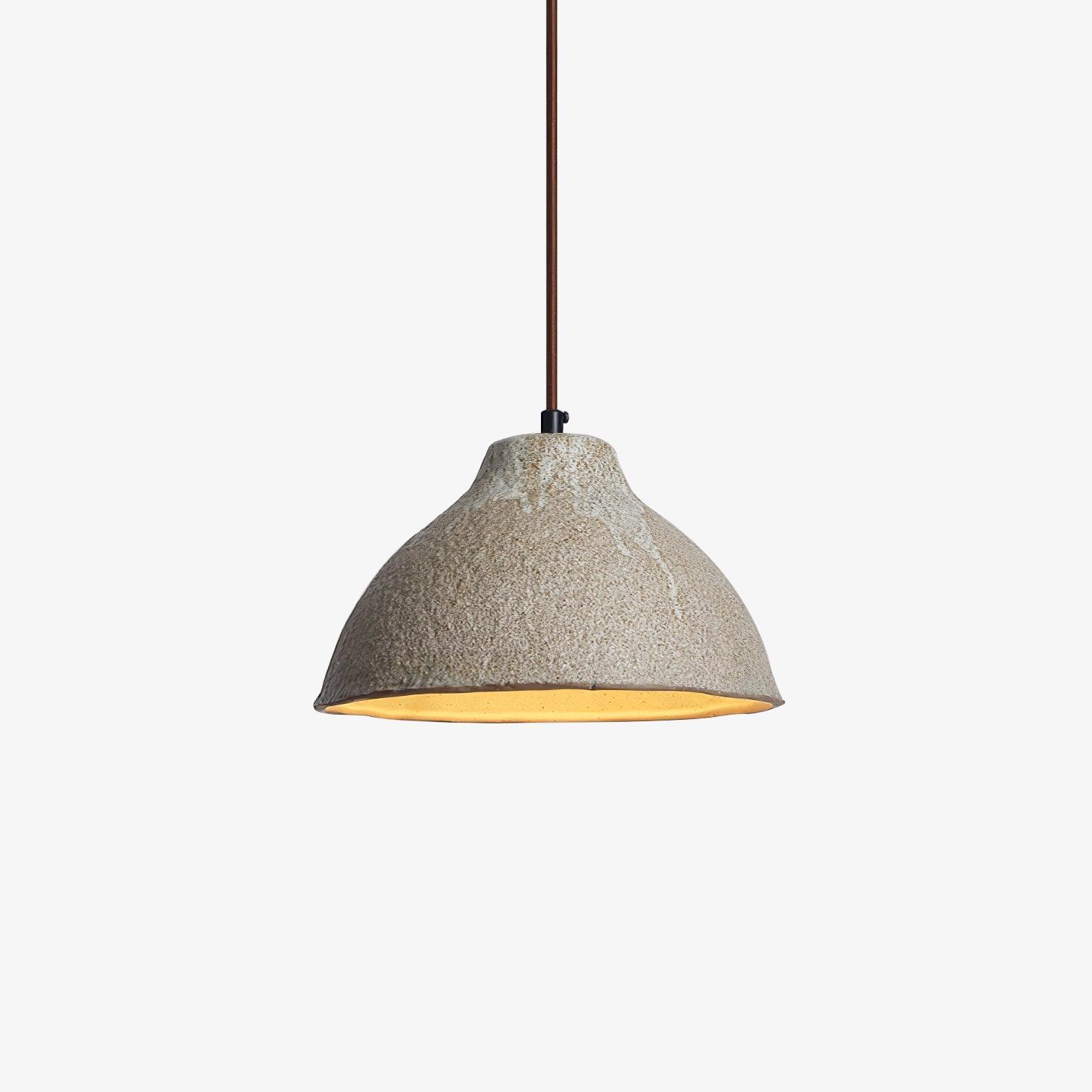 Raku Retro Ceramic Pendant Lamp - Lumpaz