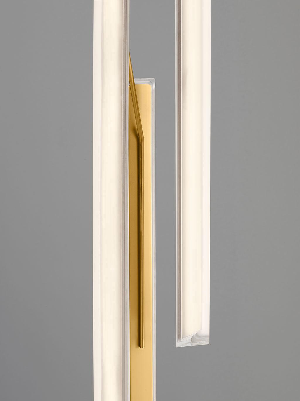 Halo Jewel Straight Pendant Light - Lumpaz