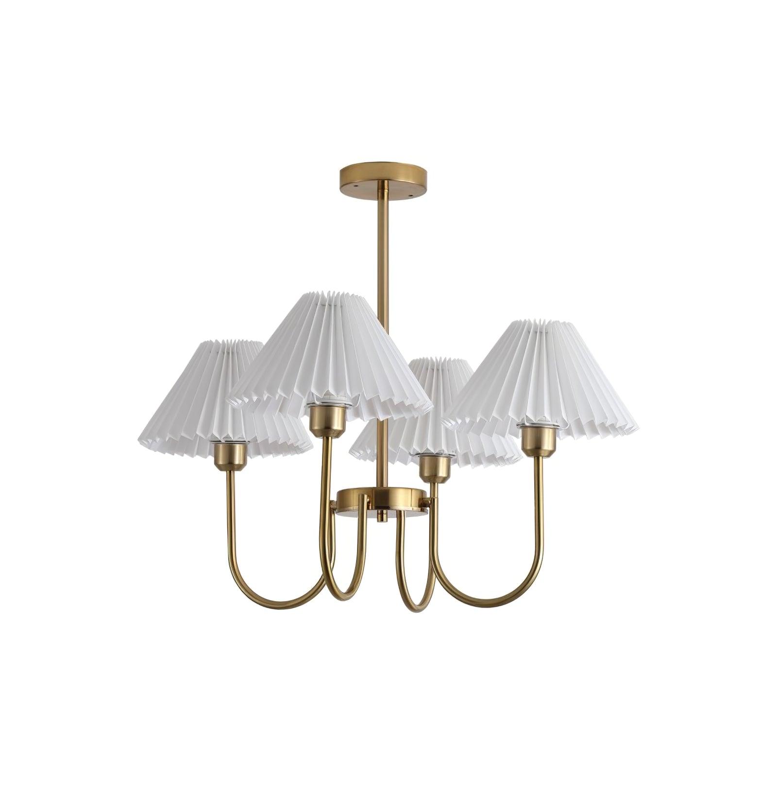 Lenore Pleated Chandelier - Lumpaz