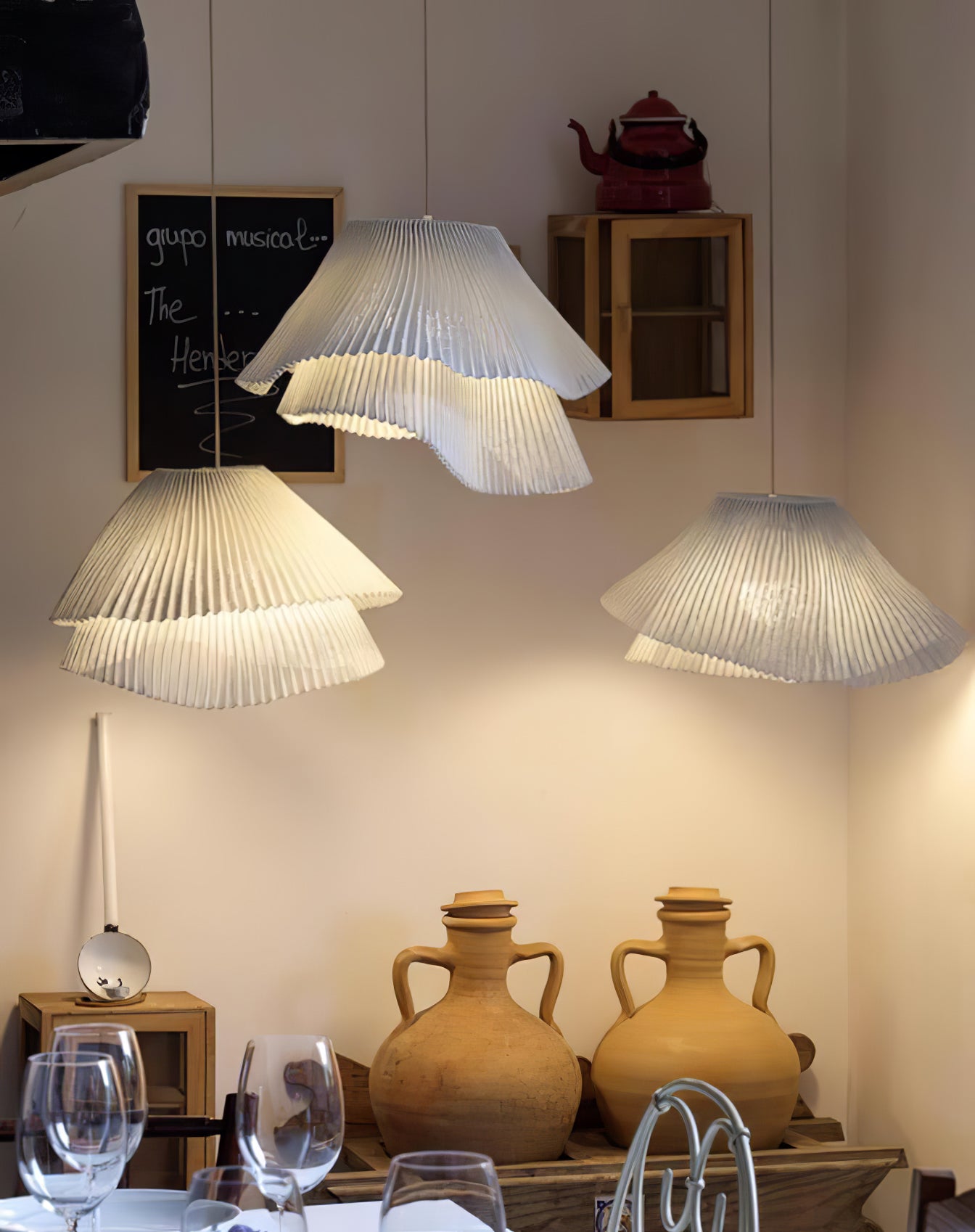 Harmonious Stainless Steel Mesh Pendant Lamp - Lumpaz