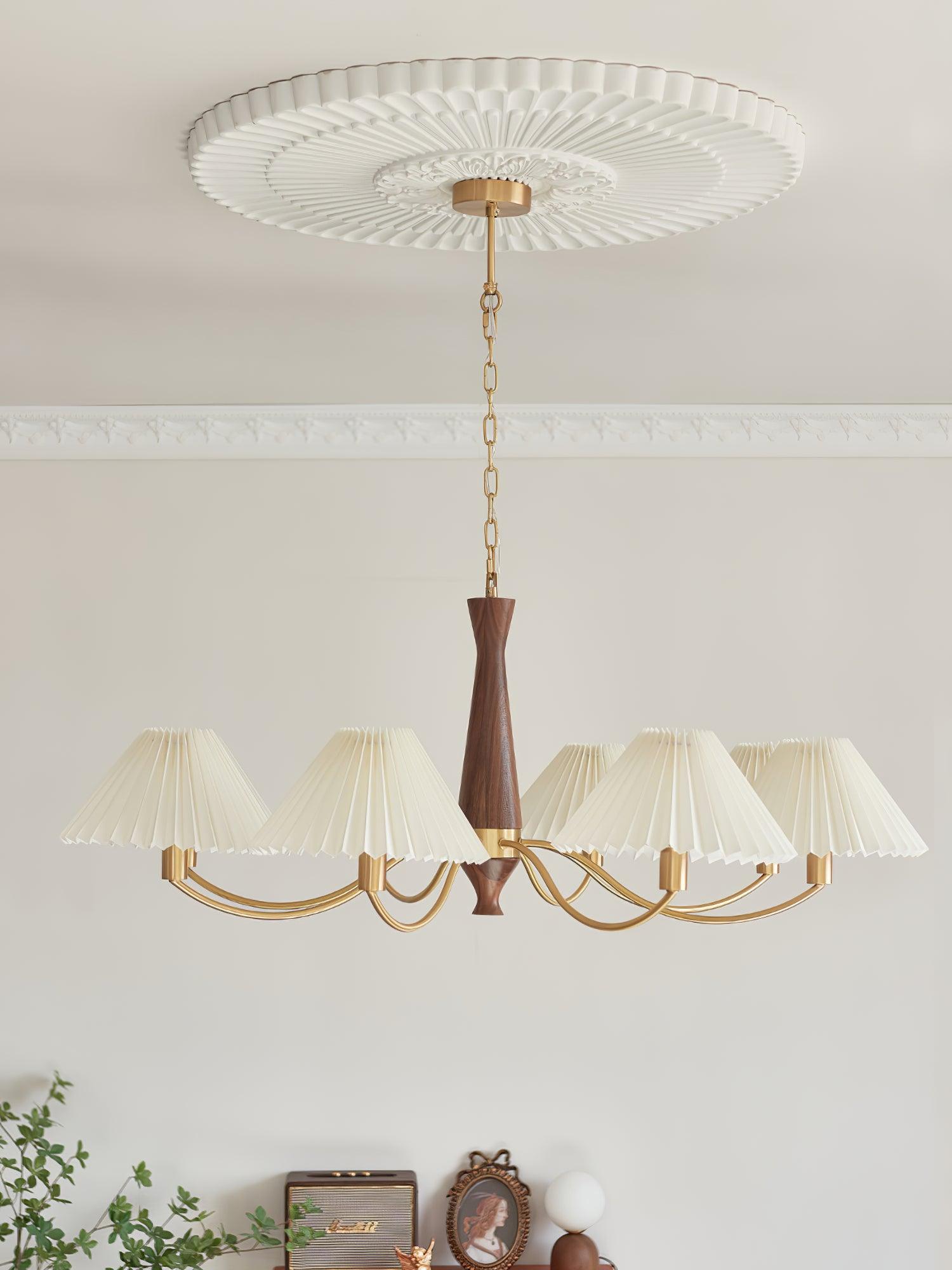 Pleated Chandelier - Lumpaz