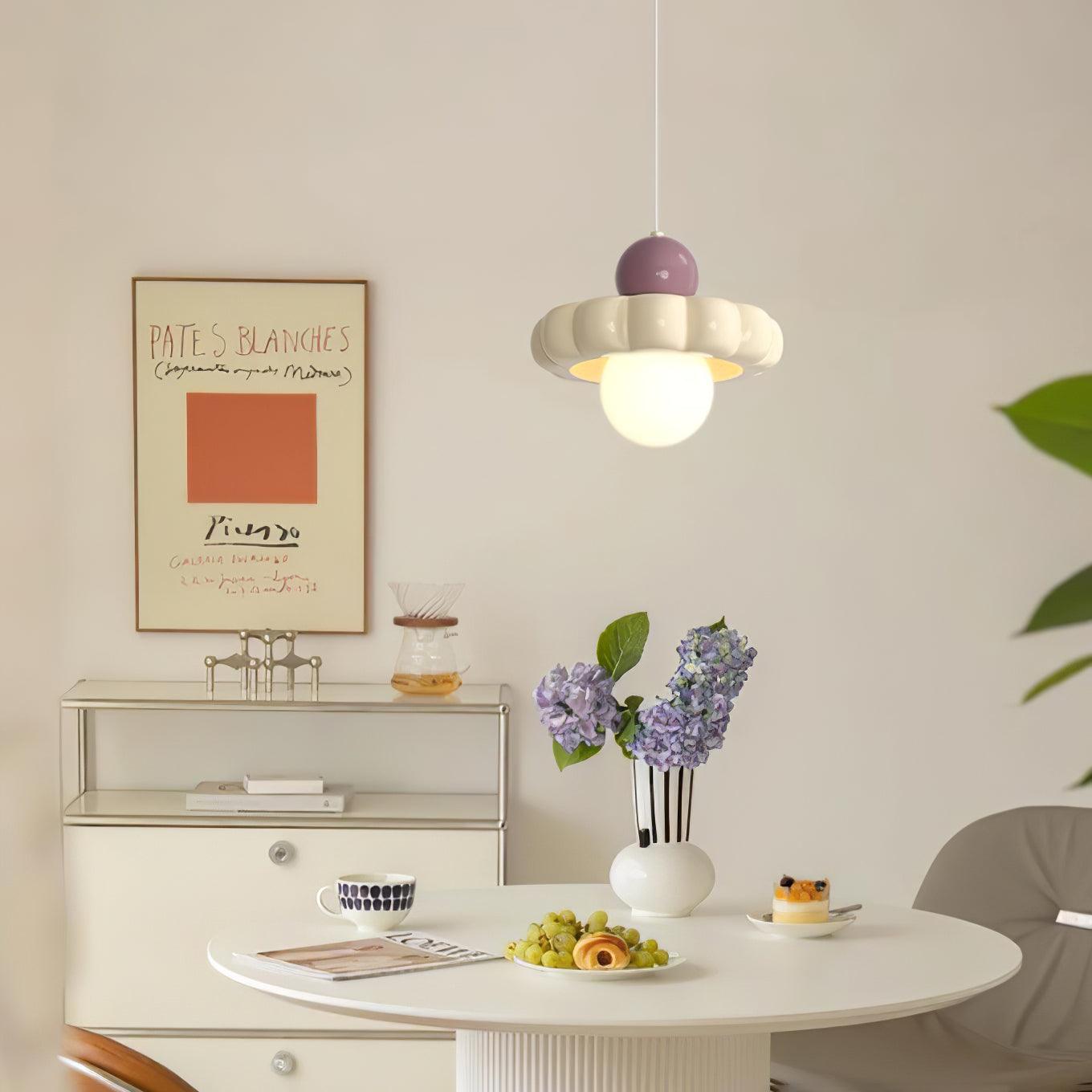 Cream Cloud Pendant Lamp - Lumpaz