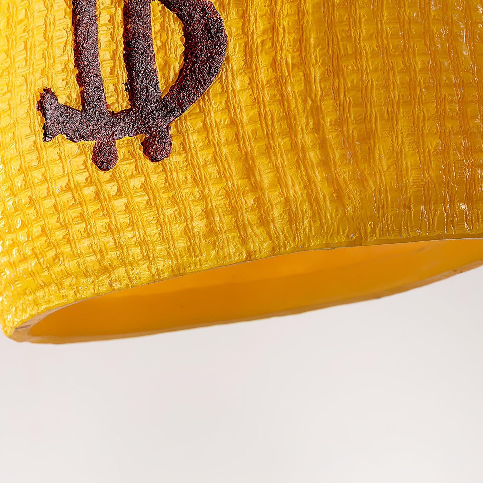 Prosperity Pouch Resin Pendant Lamp - Lumpaz