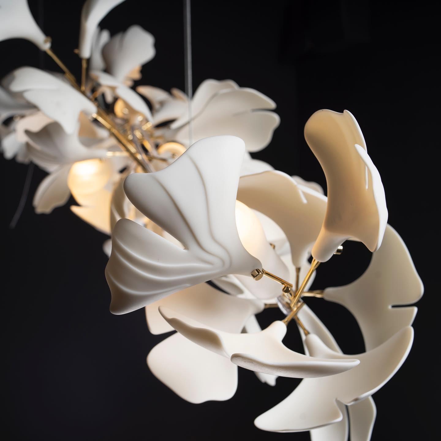 Gingko Chandelier U - Lumpaz