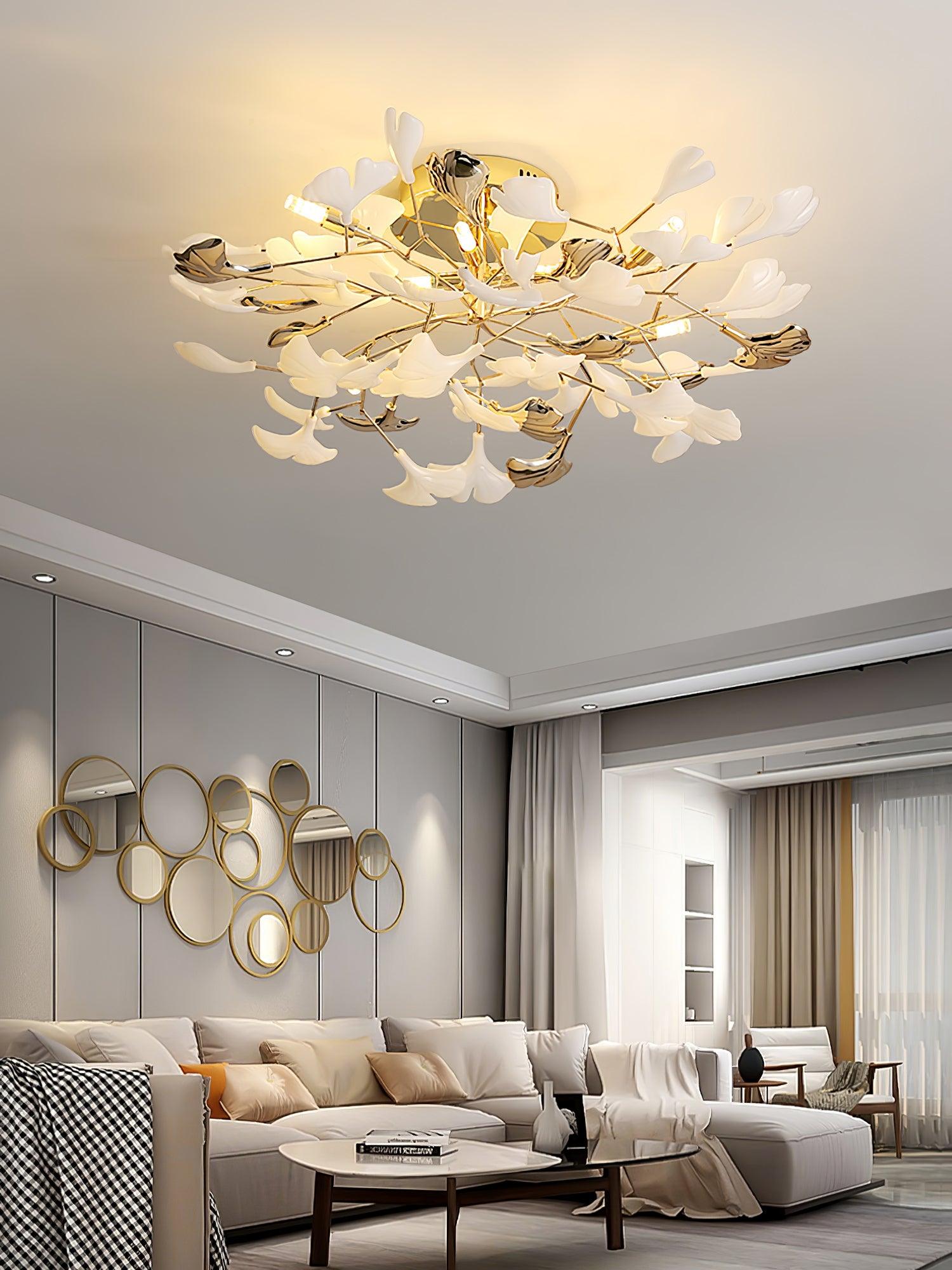 Gingko Rotating Ceiling Lamp - Lumpaz