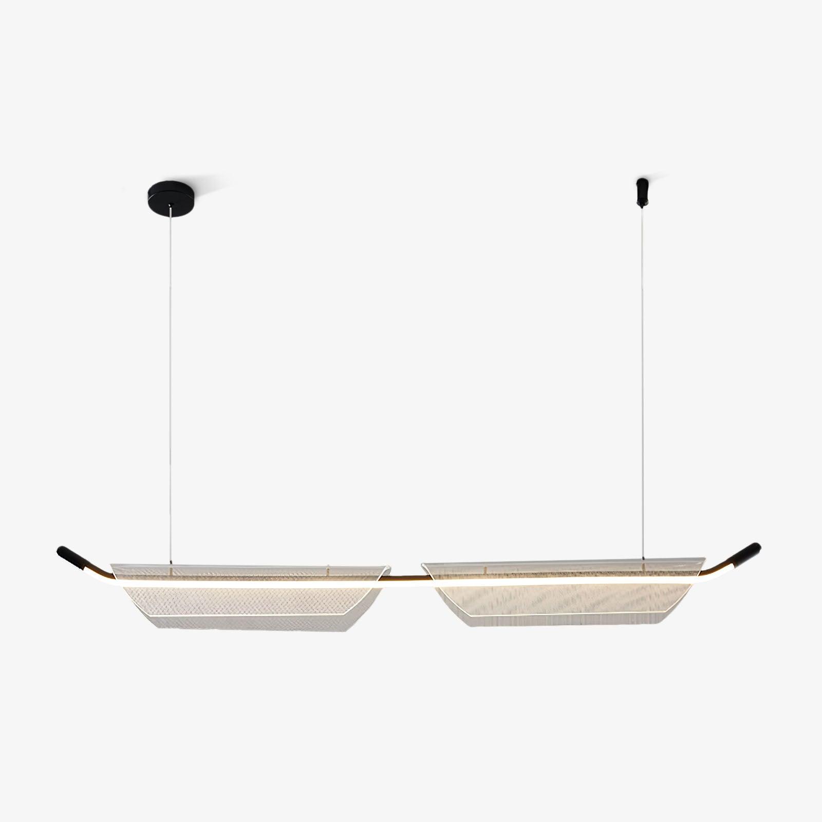 Two Boats Acrylic Pendant Light - Lumpaz