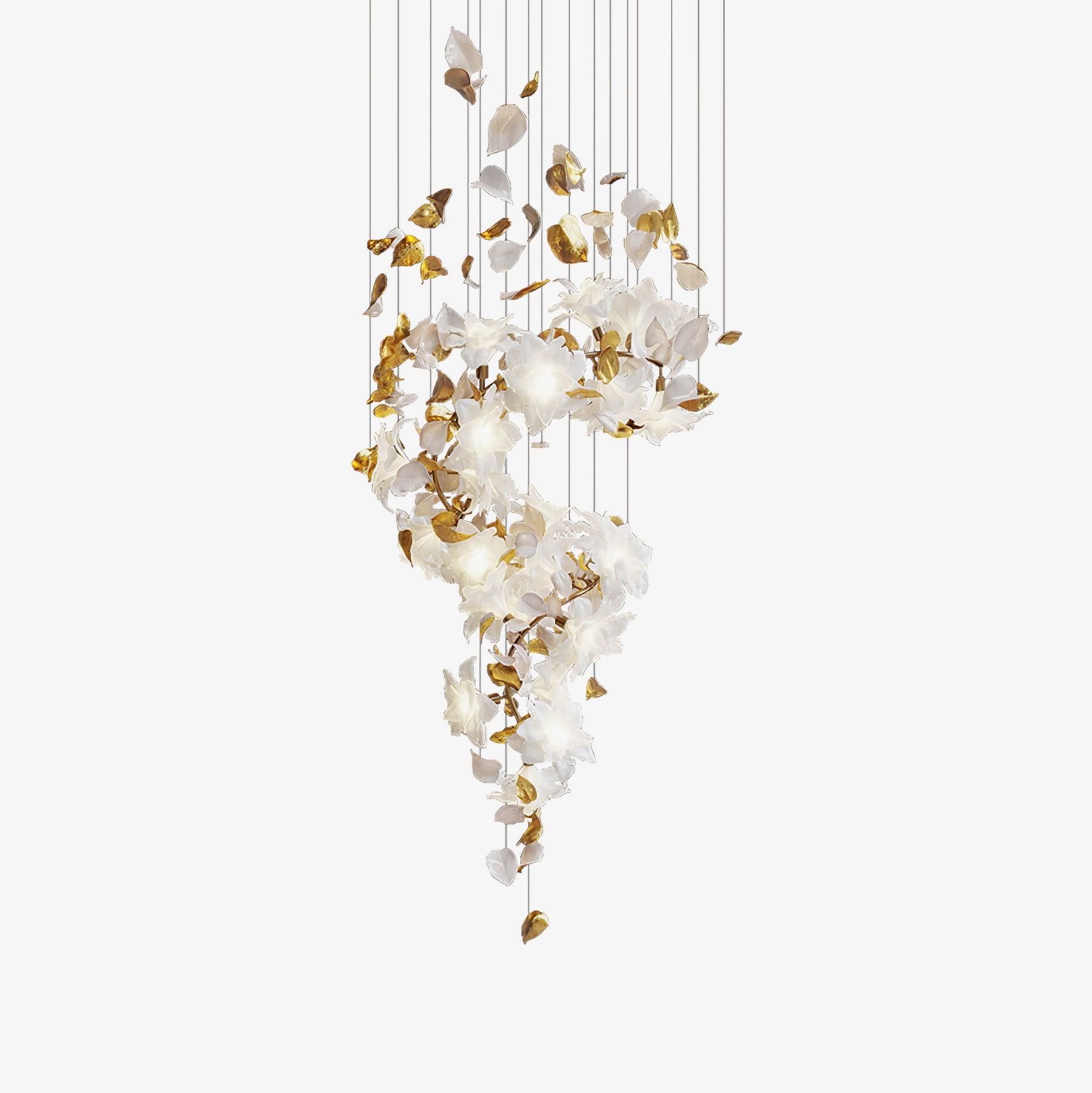 Flying Flowers Fluttering Chandelier - Lumpaz