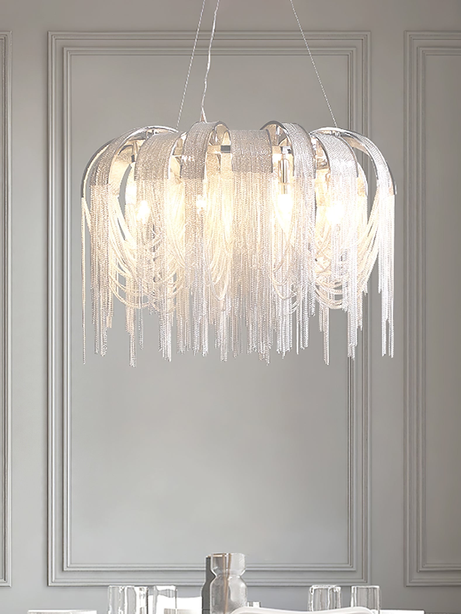Length Chains Chandelier - Lumpaz