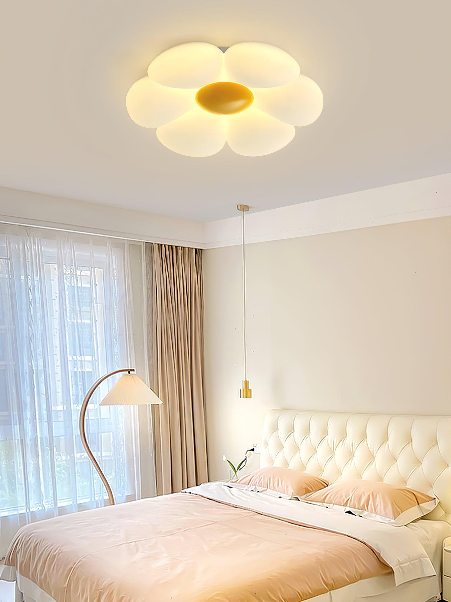 Six-leaf Flower Kids Room Ceiling Lamp - Lumpaz