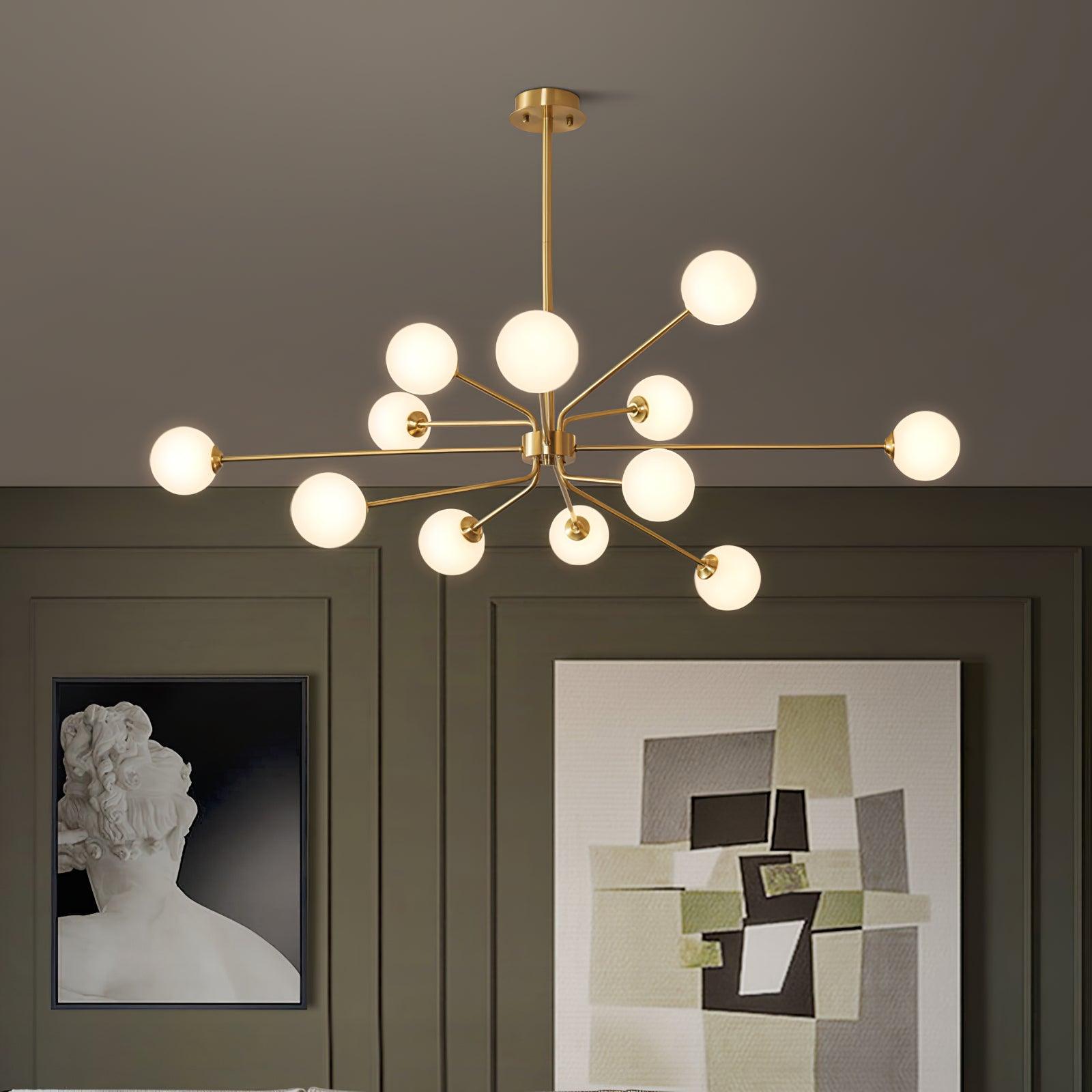 Solaire Arm Chandelier - Lumpaz
