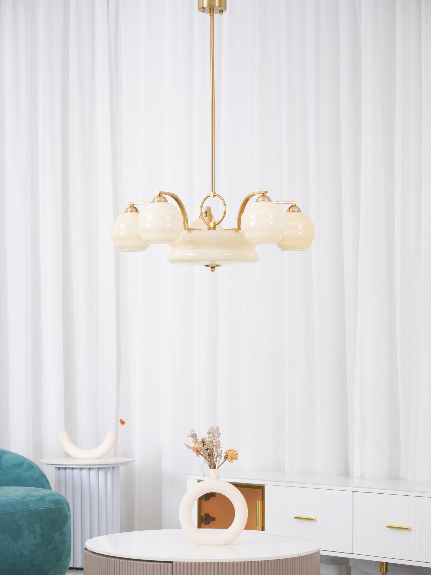 Art Deco Vintage Chandelier - Lumpaz
