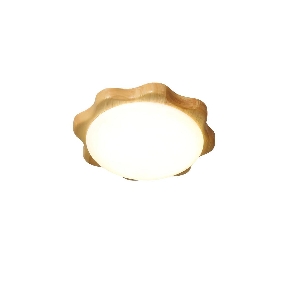 Drum Wood Ceiling Lamp - Lumpaz