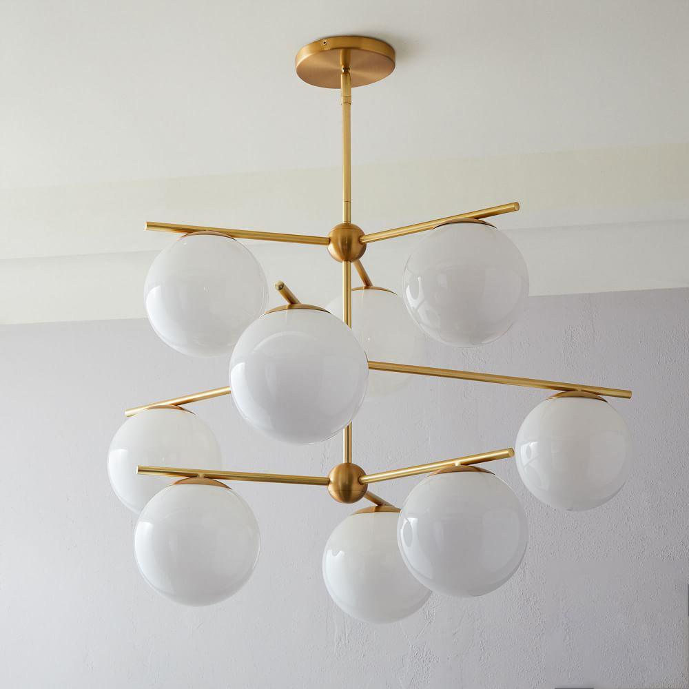 Sphere & Stem Chandelier - Lumpaz