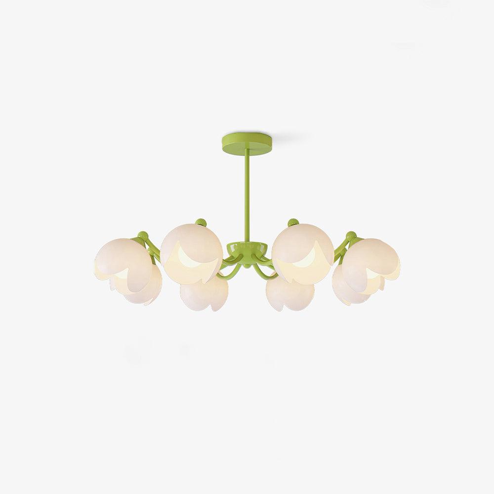 Murano Cream Chandelier - Lumpaz