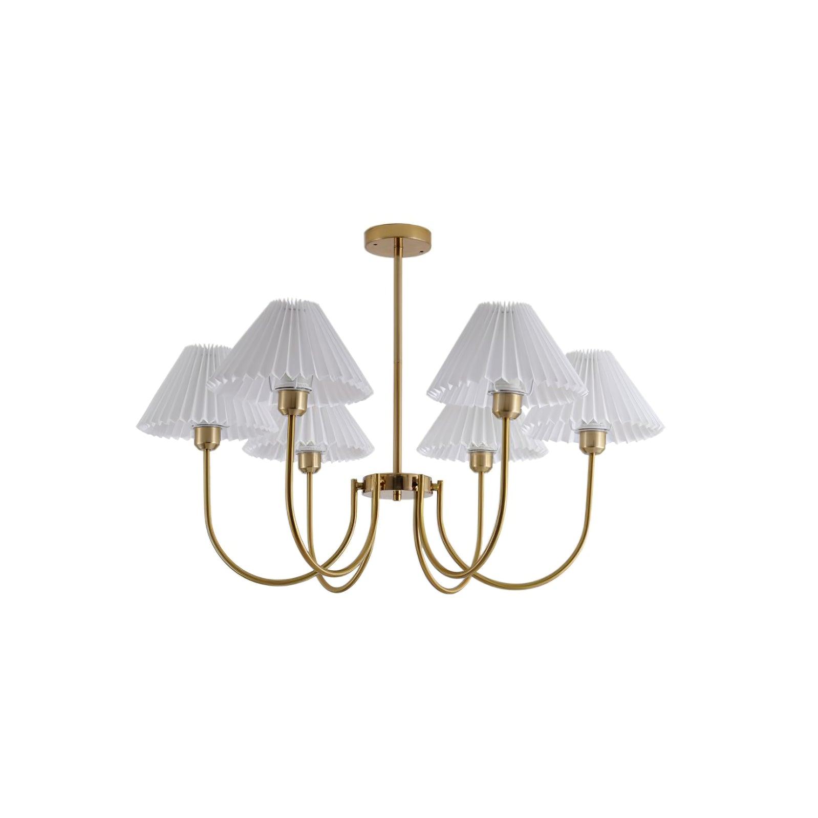 Lenore Pleated Chandelier - Lumpaz
