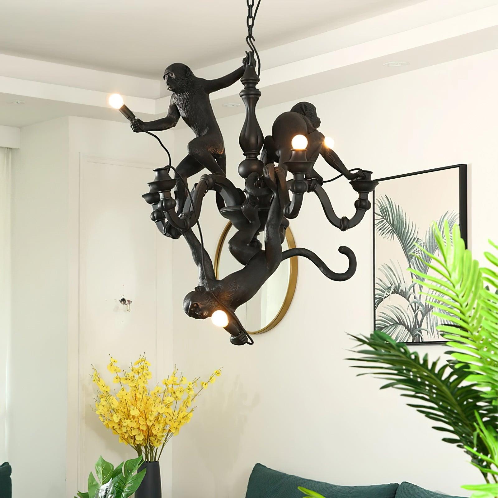 Monkey Chandelier - Lumpaz