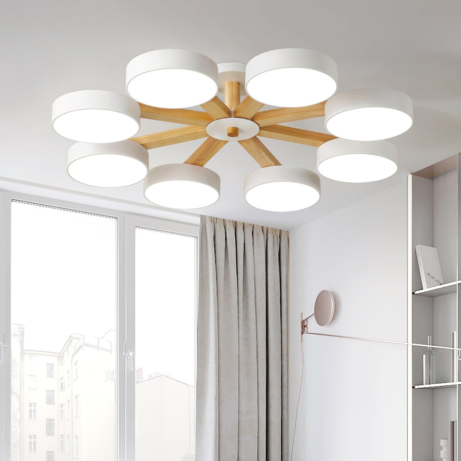 Modern Multi Stem Chandelier - Lumpaz