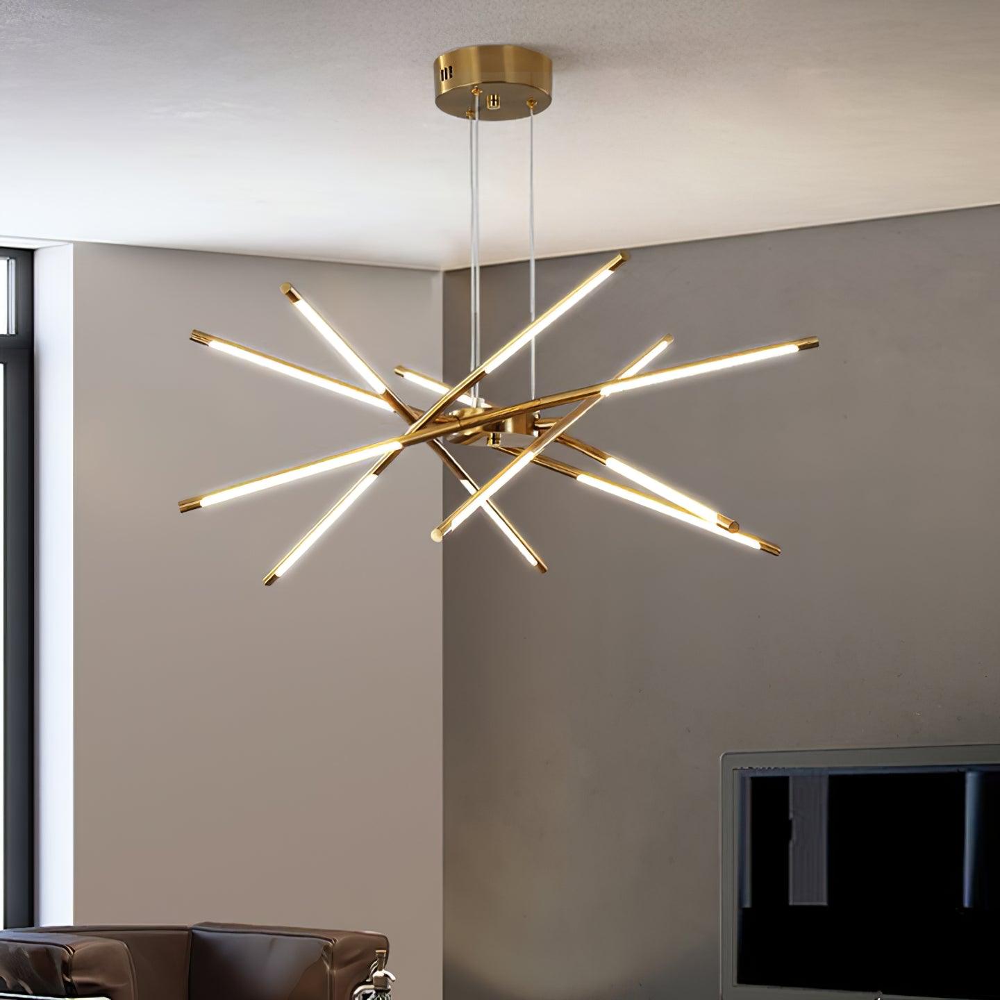 Rotatable LED Chandelier - Lumpaz