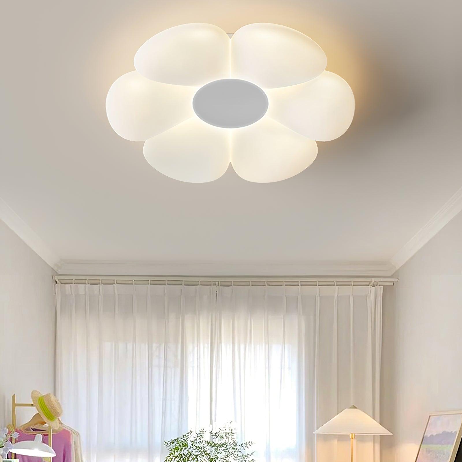 Six-leaf Flower Kids Room Ceiling Lamp - Lumpaz
