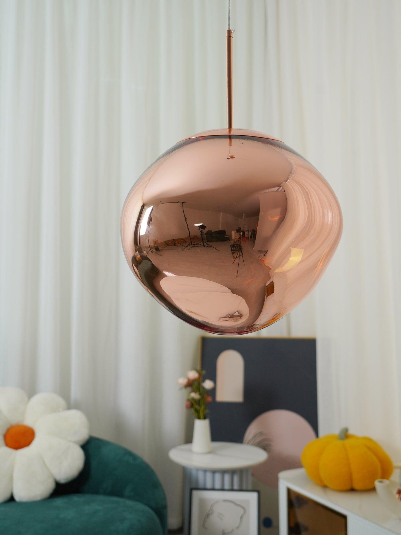 Multi Lava Round Pendant Lamp - Lumpaz