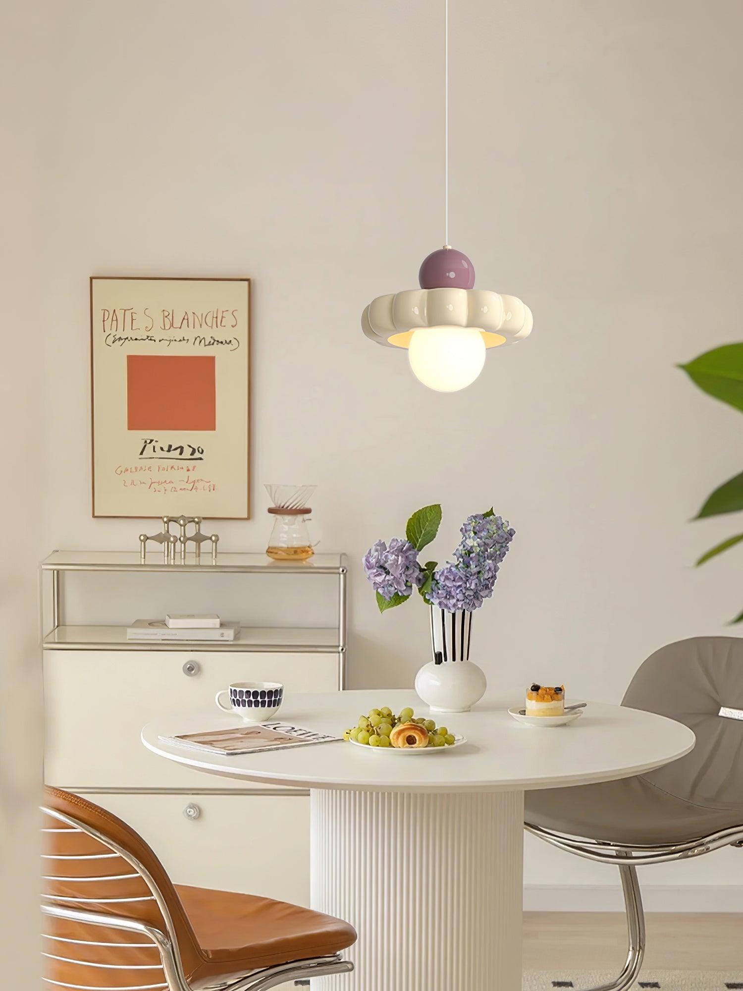 Cream Cloud Pendant Lamp - Lumpaz