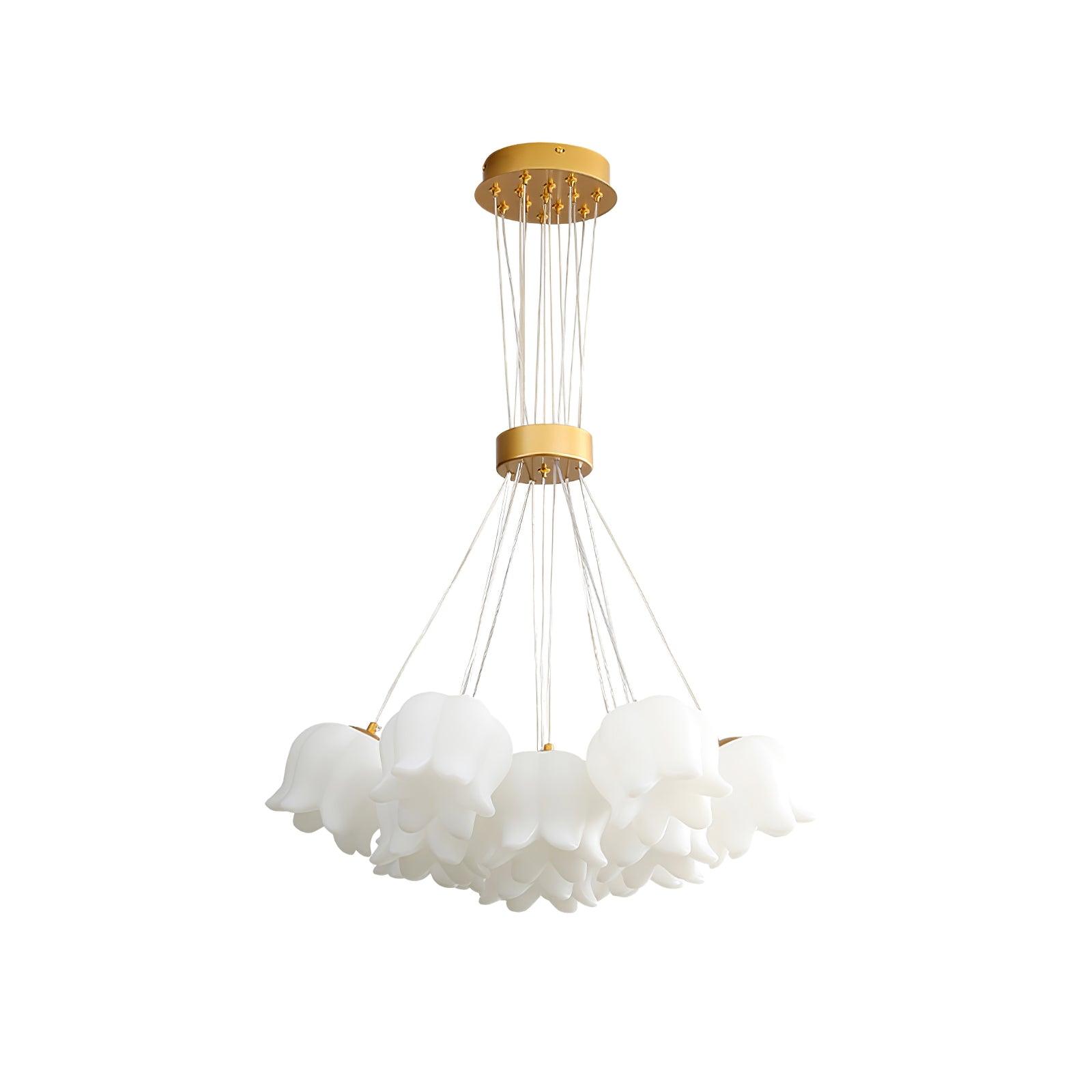 Elegant Floral Pendant Light - Lumpaz