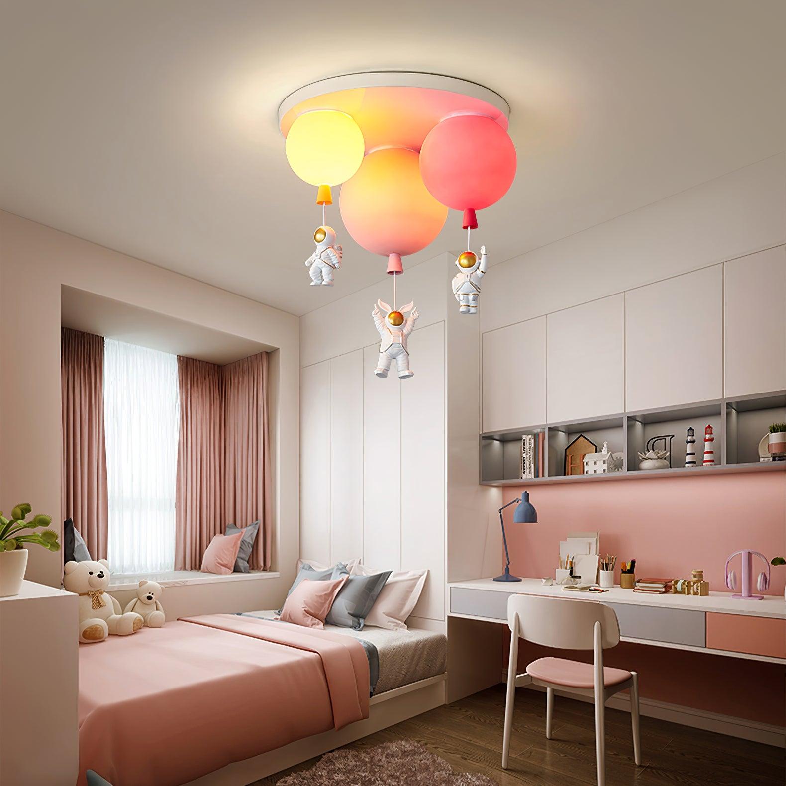 Frosted Balloon Combination Ceiling Lamp - Lumpaz