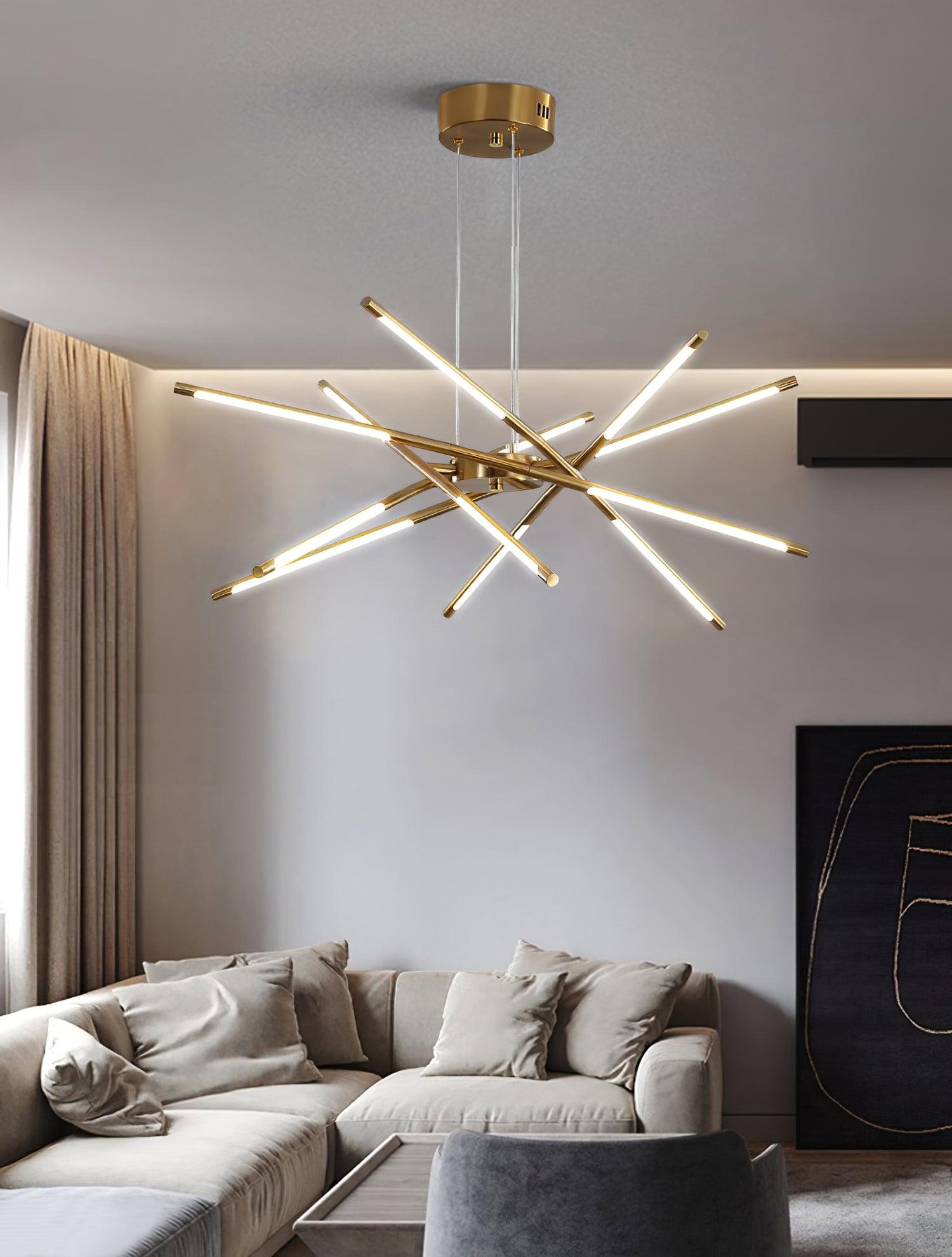 Rotatable LED Chandelier - Lumpaz
