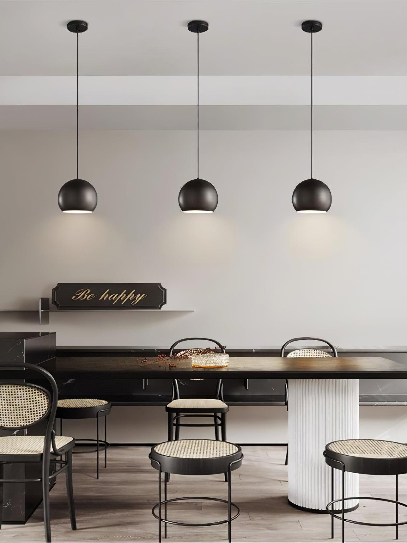 Palla Brass Pendant Lamp - Lumpaz