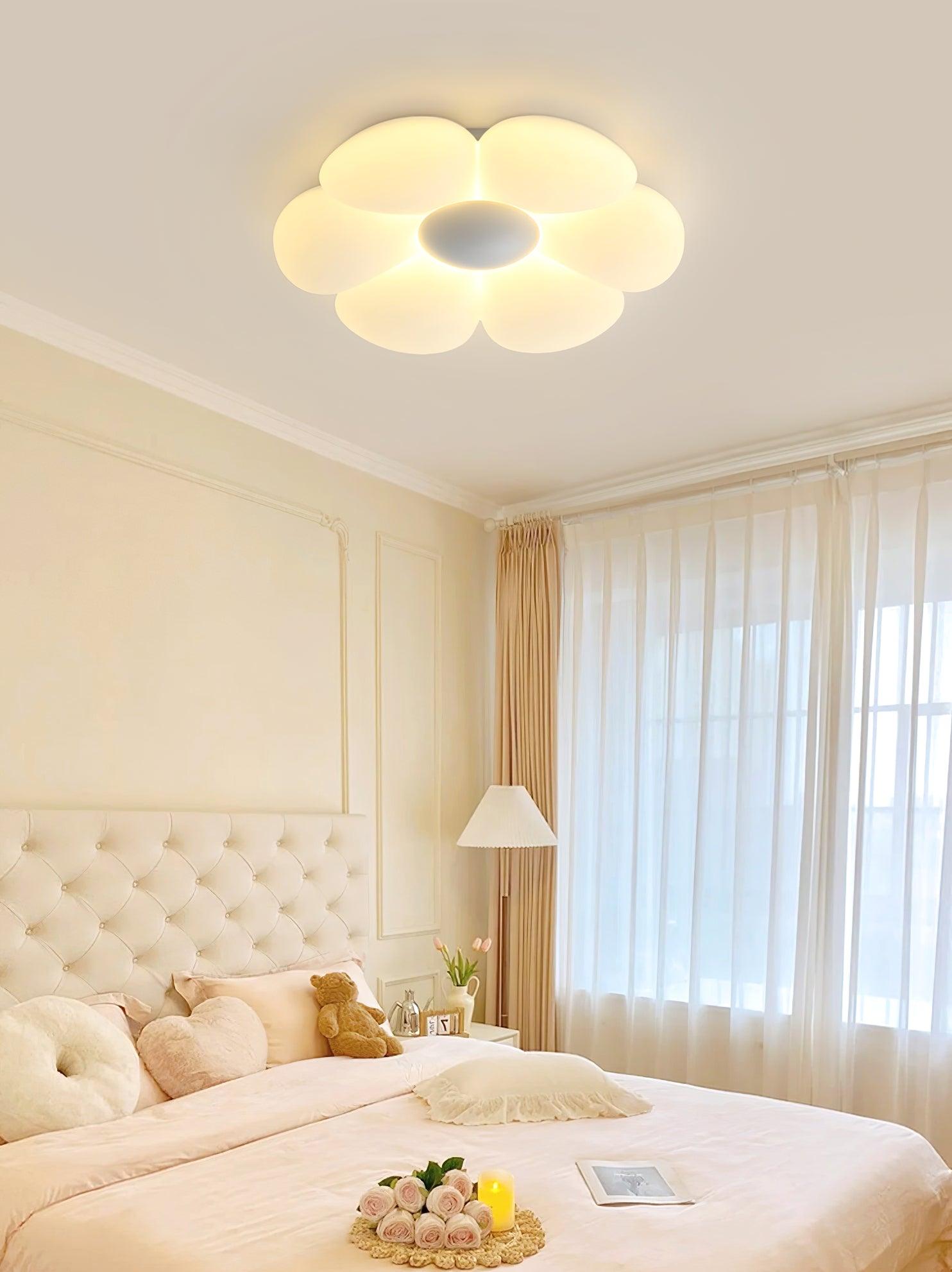 Six-leaf Flower Kids Room Ceiling Lamp - Lumpaz