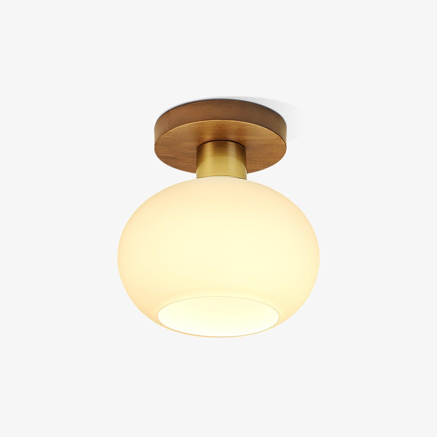 White Shell Ceiling Lamp - Lumpaz