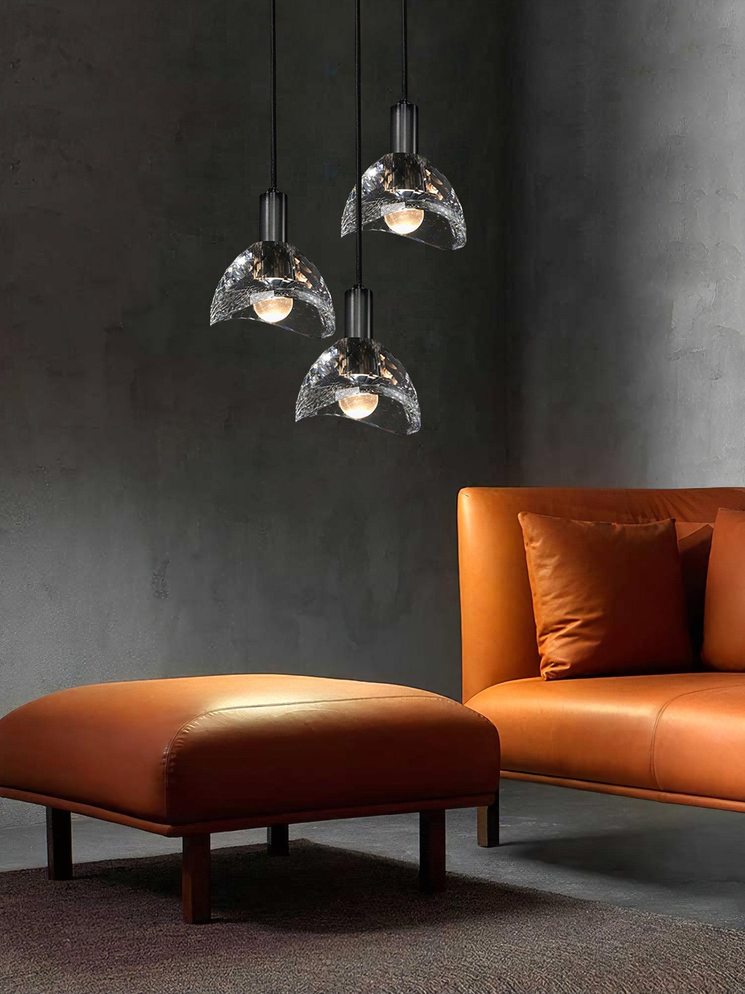 Latham Glass Pendant Lamp - Lumpaz