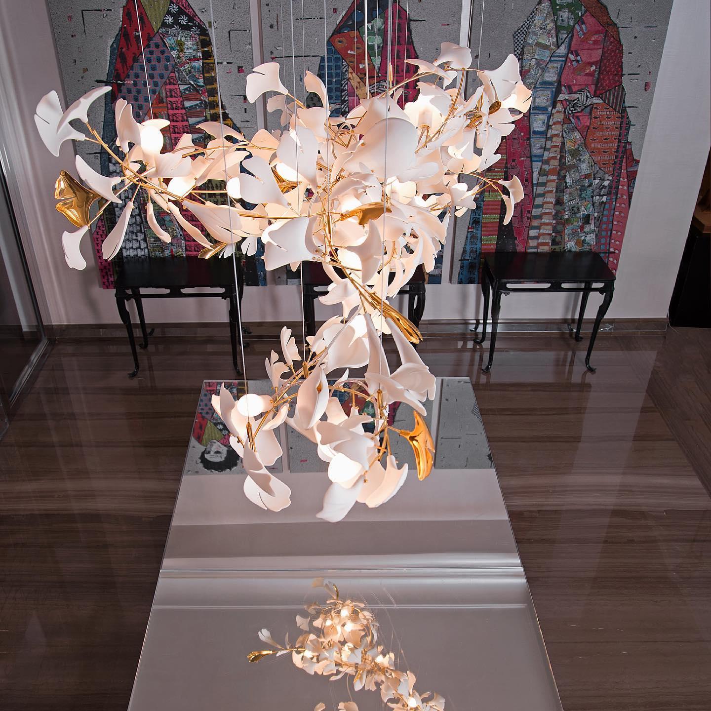 Gingko Chandelier A - Lumpaz