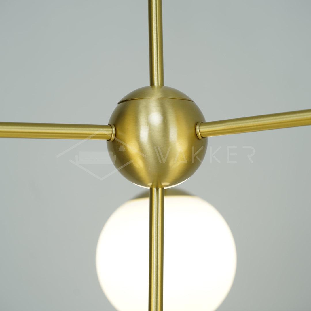Sphere & Stem Chandelier - Lumpaz