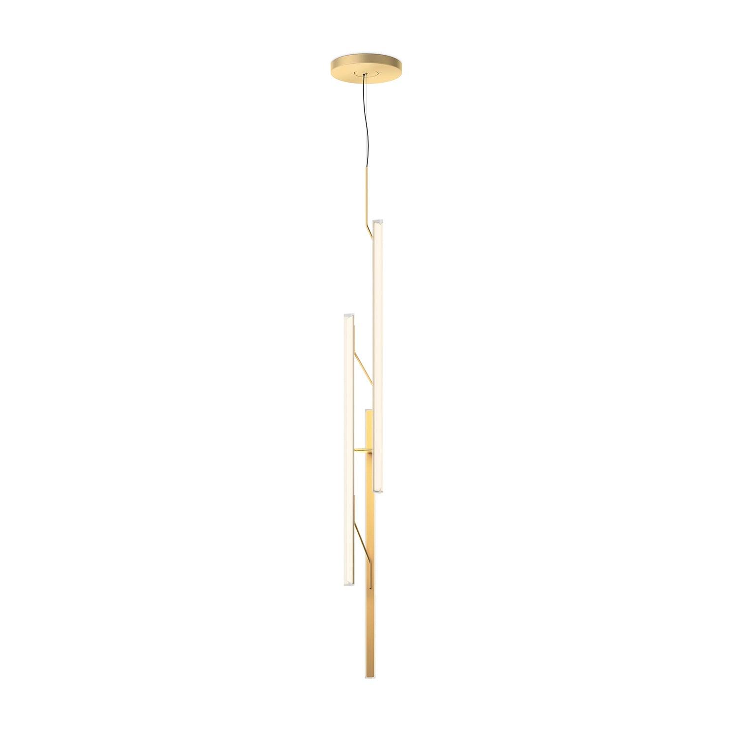 Halo Jewel Straight Pendant Light - Lumpaz