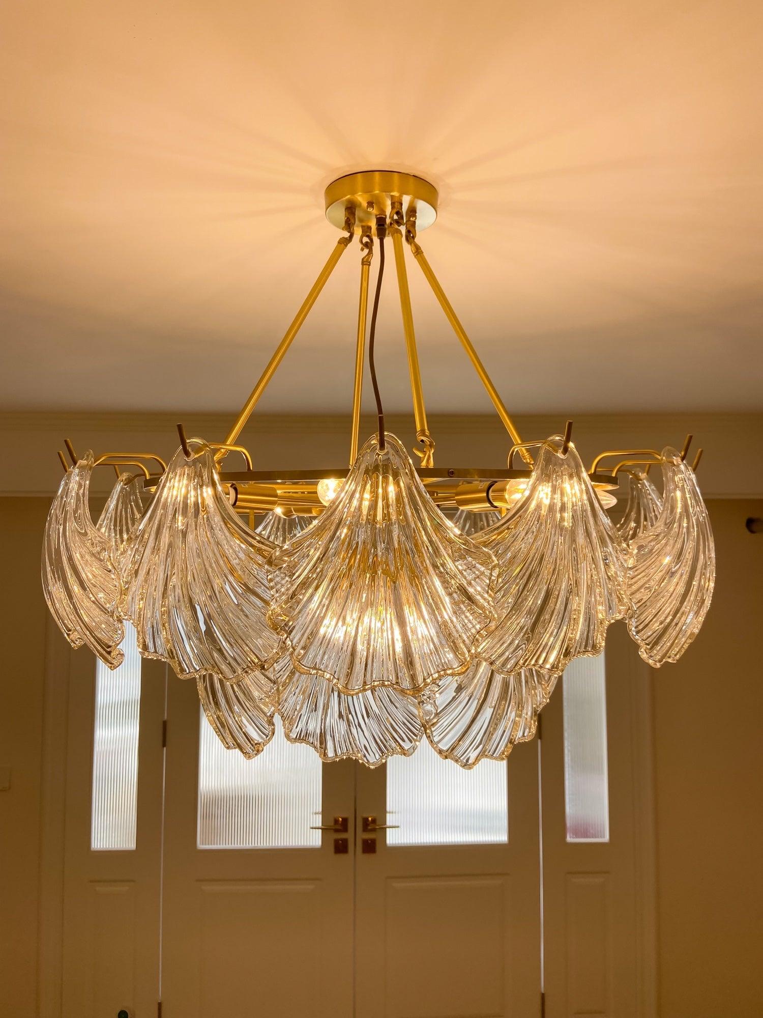 Ribbed Shell Ceiling light - Lumpaz