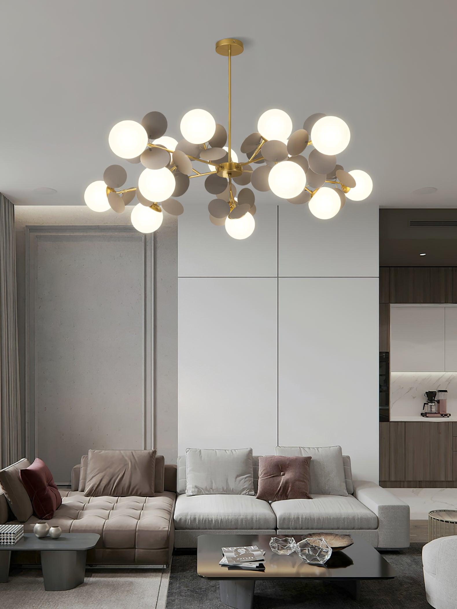 Off White Tree Chandelier - Lumpaz