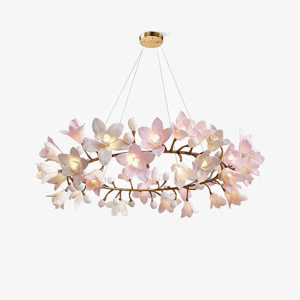 Circular Blossom Chandelier - Lumpaz