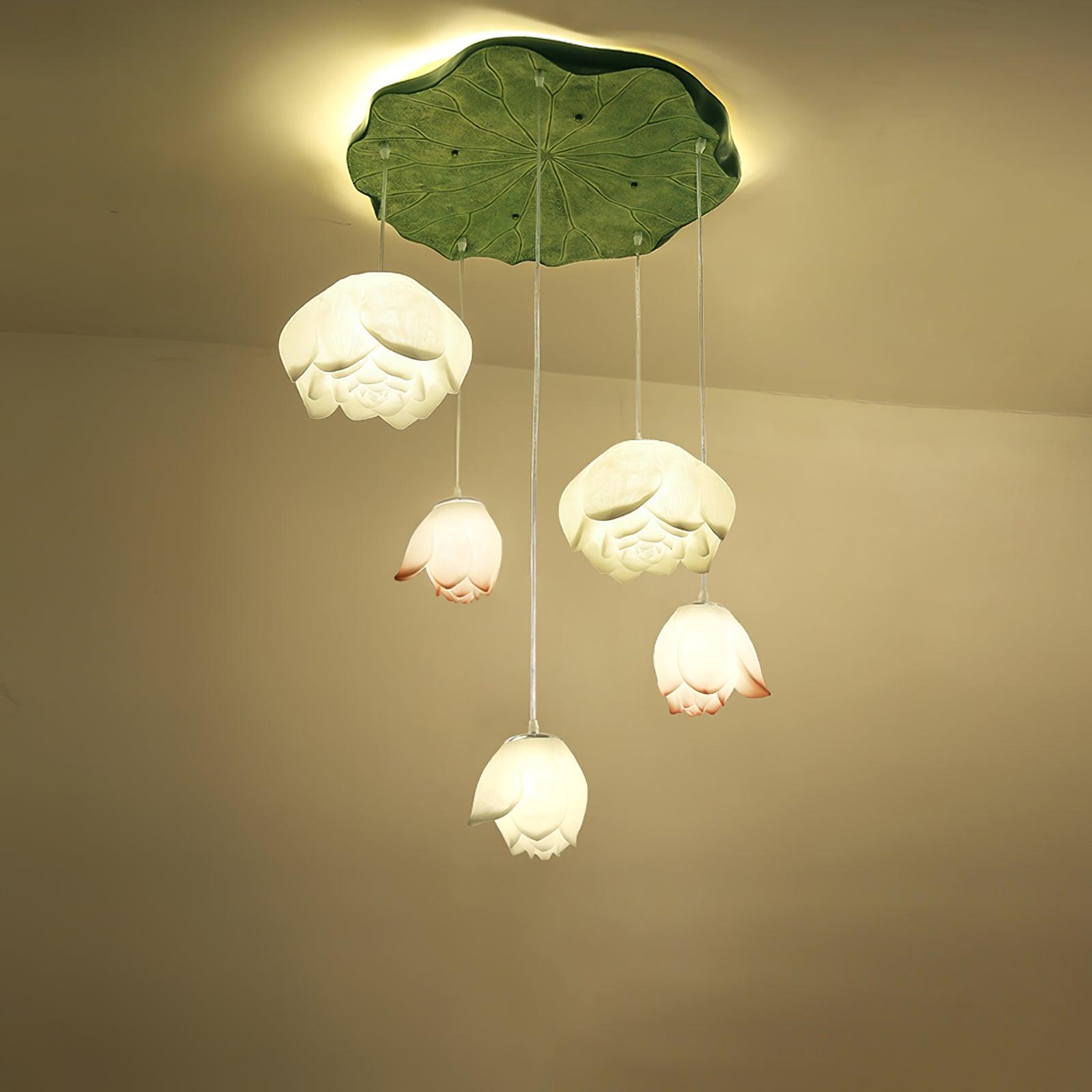 Lotus Chandelier - Lumpaz