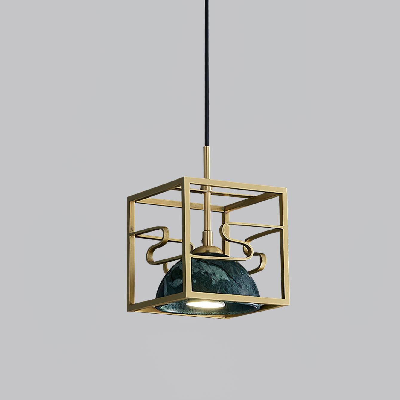 Lantern Square Pendant Lamp - Lumpaz