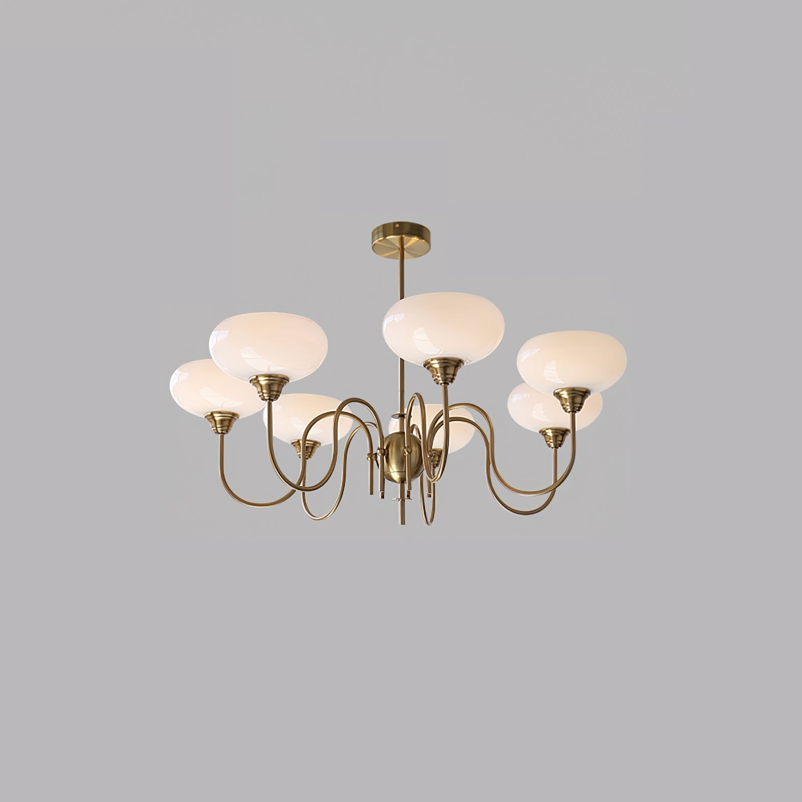 Creamy Persimmon Chandelier - Lumpaz