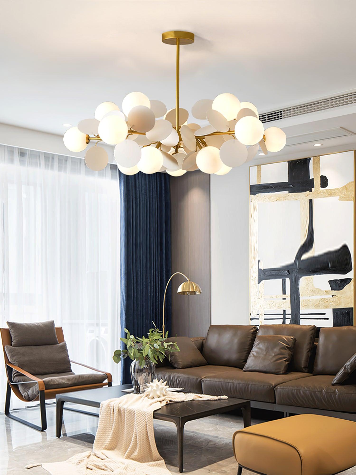 Off White Tree Chandelier - Lumpaz